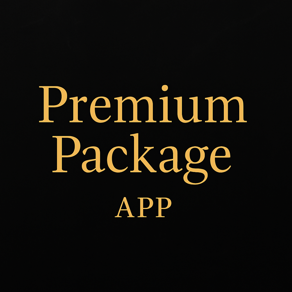 PREMIUM Package Mobile App Only
